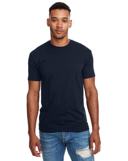 Next Level Mens CVC Crewneck Tee N6210 | Midnight Navy - Front