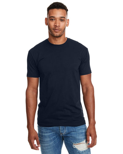 Next Level Mens CVC Crewneck Tee N6210 | Midnight Navy - Front