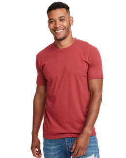Next Level Mens CVC Crewneck Tee N6210 | Cardinal - Front