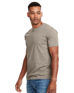 Next Level Mens CVC Crewneck Tee N6210 | Stone Gray - Front