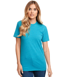 Next Level Mens CVC Crewneck Tee N6210 | Teal - Front