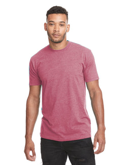 Next Level Mens CVC Crewneck Tee N6210 | Heather Mauve - Front