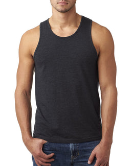 Next Level Mens CVC Tank N6233 | Charcoal - Front