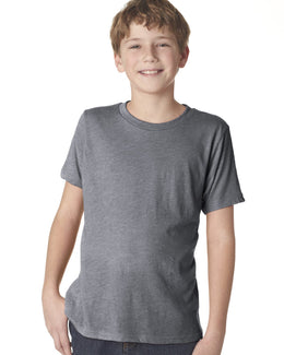 Next Level Boys Triblend Crew Tee N6310 | Premium Heather - Front