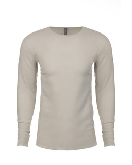 Next Level Mens Blended Thermal Tee N8201 | Sand - Front