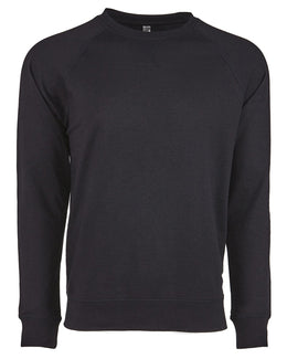 Next Level Unisex French Terry Sweatshirt N9000 | Black - Front