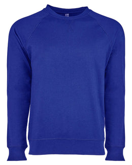 Next Level Unisex French Terry Sweatshirt N9000 | Royal - Front