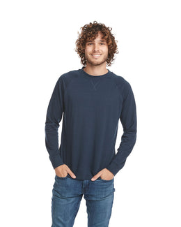 Next Level Unisex French Terry Sweatshirt N9000 | Midnight Navy - Front