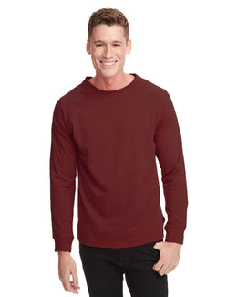 Next Level Unisex French Terry Sweatshirt N9000 | Cardinal - Front