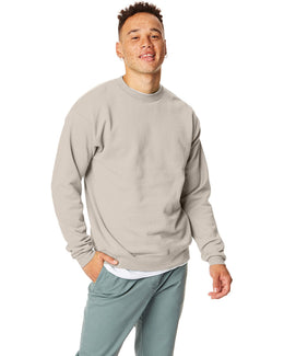 Hanes 50/50 Crewneck Sweatshirt P1607 | Sand - Front