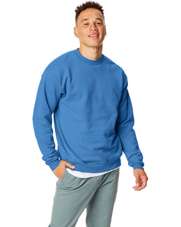 Hanes 50/50 Crewneck Sweatshirt P1607 | Denim Blue - Front