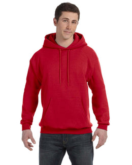 Hanes 50/50 Hoodie Sweatshirt P170 | Deep Red - Front