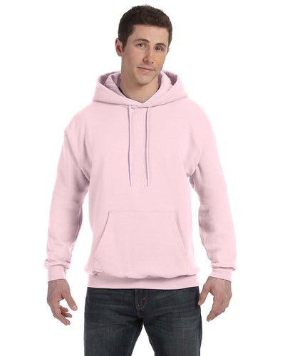 Hanes 50/50 Hoodie Sweatshirt P170 | Pale Pink - Front