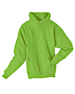 Hanes 50/50 Hoodie Sweatshirt P170 | Lime - Front