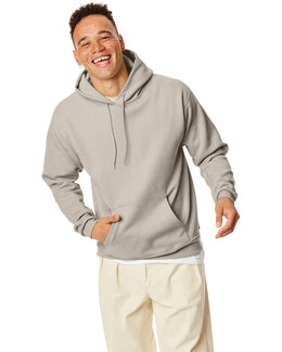 Hanes 50/50 Hoodie Sweatshirt P170 | Sand - Front