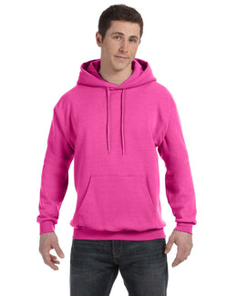 Hanes 50/50 Hoodie Sweatshirt P170 | Wow Pink - Front