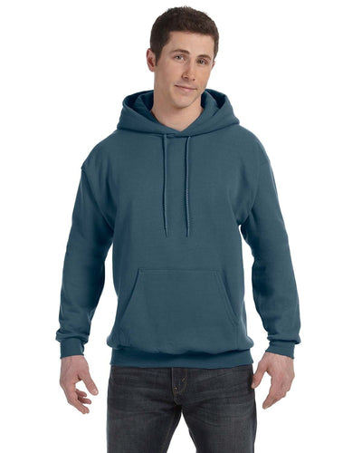 Hanes 50/50 Hoodie Sweatshirt P170 | Denim - Front