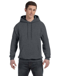 Hanes 50/50 Hoodie Sweatshirt P170 | Charcoal Heather - Front