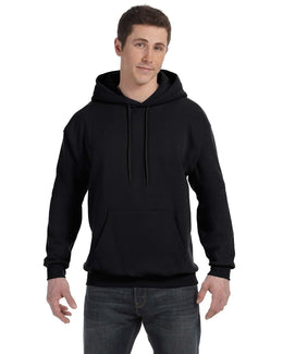 Hanes 50/50 Hoodie Sweatshirt P170 | Black - Front