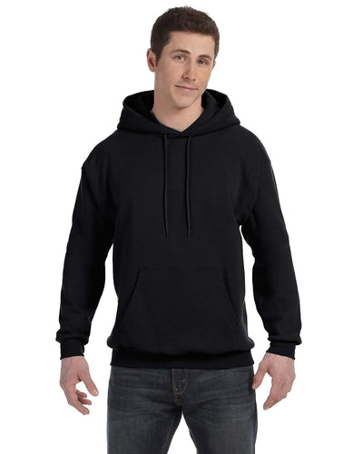 Hanes 50/50 Hoodie Sweatshirt P170 | Black - Front
