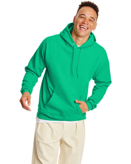 Hanes 50/50 Hoodie Sweatshirt P170 | Kelly Green - Front