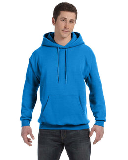 Hanes 50/50 Hoodie Sweatshirt P170 | Bluebell Breeze - Front