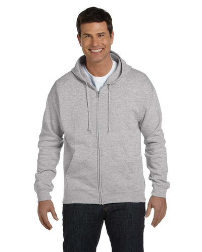 Hanes ComfortBlend 50/50 Full-Zip Hoodie P180 | Light Steel - Front