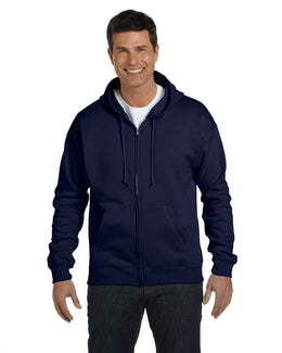 Hanes ComfortBlend 50/50 Full-Zip Hoodie P180 | Navy - Front