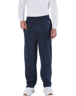 Champion Double Dry Eco Open-Bottom Pants P800 | Navy - Front