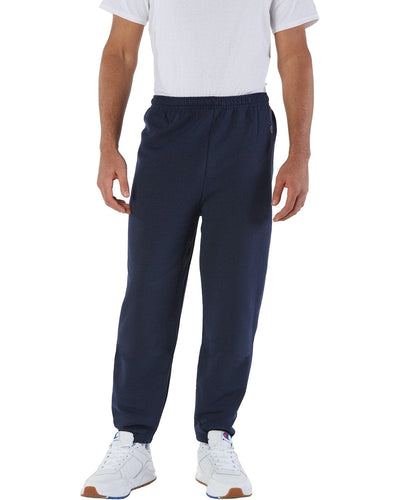 Champion Double Dry Eco Sweatpants P900 | Navy - Front