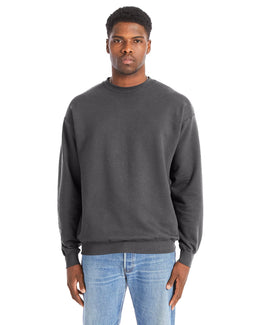 Hanes Perfect Sweats Crewneck Sweatshirt RS160 | Smoke Grey - Front