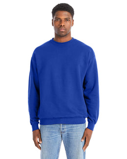 Hanes Perfect Sweats Crewneck Sweatshirt RS160 | Deep Royal - Front