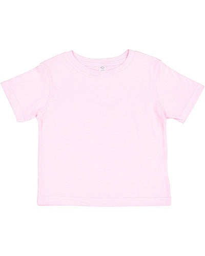 Rabbit Skins Toddler T-Shirt RS3301 | Pink - Front