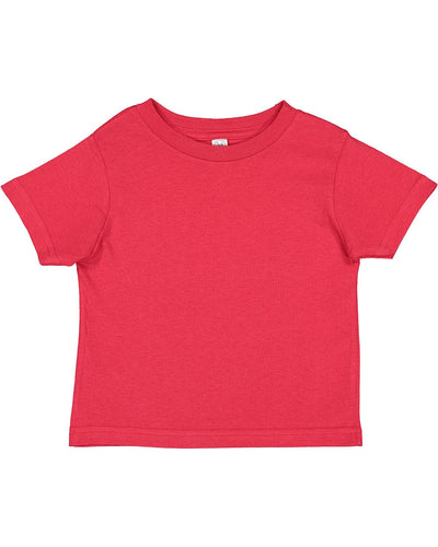 Rabbit Skins Toddler T-Shirt RS3301 | Red - Front