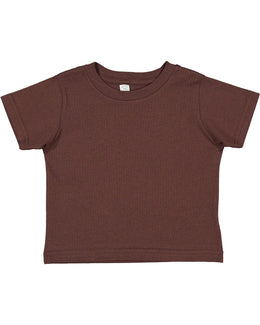 Rabbit Skins Toddler T-Shirt RS3301 | Brown - Front