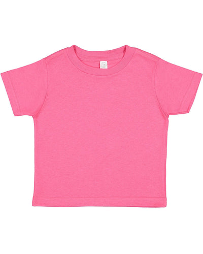 Rabbit Skins Toddler T-Shirt RS3301 | Hot Pink - Front