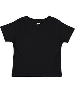 Rabbit Skins Toddler T-Shirt RS3301 | Black - Front