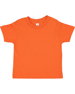 Rabbit Skins Toddler T-Shirt RS3301 | Orange - Front