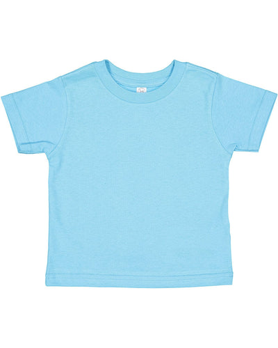 Rabbit Skins Toddler T-Shirt RS3301 | Aqua - Front