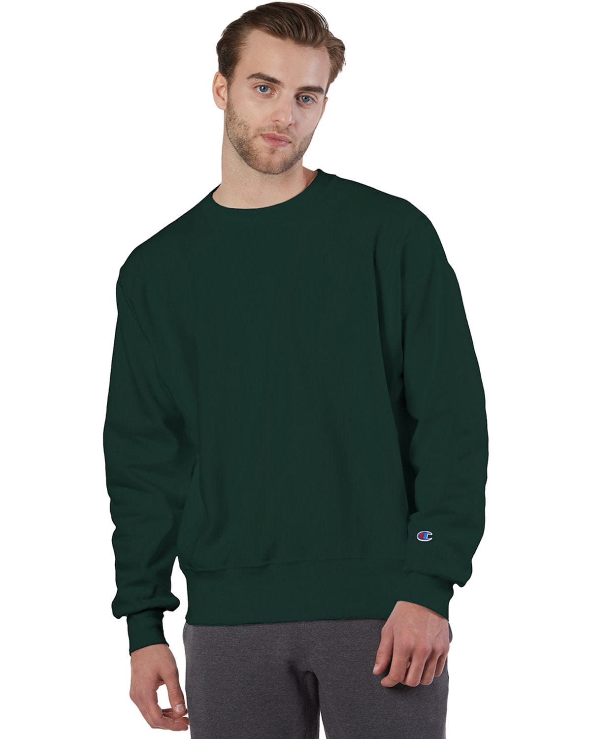 Champion Reverse Weave Crewneck Sweatshirt | Cardinal – CheapesTees
