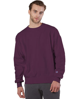 Champion Reverse Weave Crewneck Sweatshirt S1049 | Maroon - Front