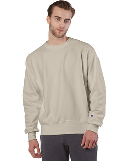 Champion Reverse Weave Crewneck Sweatshirt S1049 | Sand - Front