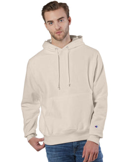 Champion Reverse Weave Hooded Sweatshirt S1051 | Sand - Front