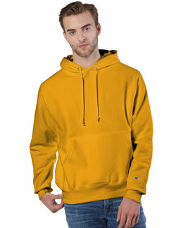 Champion Reverse Weave Hooded Sweatshirt S1051 | C Gold - Front