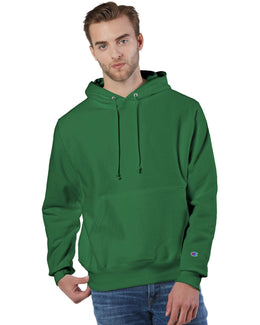 Champion Reverse Weave Hooded Sweatshirt S1051 | Kelly Green - Front