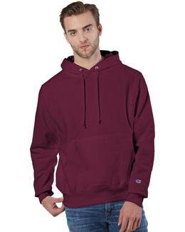 Champion Reverse Weave Hooded Sweatshirt S1051 | Cardinal - Front