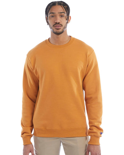 Champion EcoSmart Crewneck Sweatshirt S600 | Gold Glint - Front
