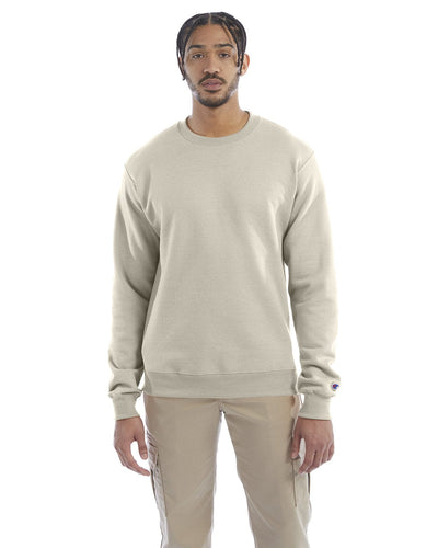 Champion EcoSmart Crewneck Sweatshirt S600 | Sand - Front