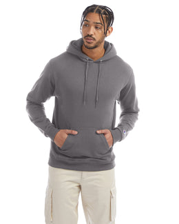 Champion EcoSmart Hooded Sweatshirt S700 | Stone Gray - Front