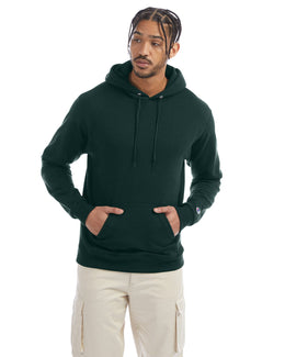 Champion EcoSmart Hooded Sweatshirt S700 | Dark Green - Front